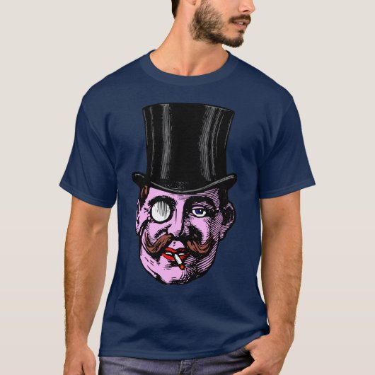 ヴィンテージトップハットマン Tシャツ (正面)