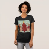 ヴィンテージトナカイのクリスマス Tシャツ (正面フル)