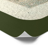 ヴィンテージトナカイプリント ポスター (角)