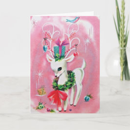 ヴィンテージトナカイ カード