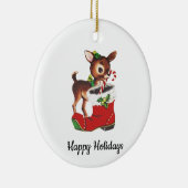 ヴィンテージトナディアホリデイオーナメント セラミックオーナメント (右)