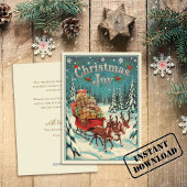 ヴィンテージトナディースライクリスマス シーズンカード