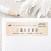 ヴィンテージトバル結婚アロー住所 シール (インサイチュ)