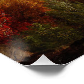 ヴィンテージトマス・コール遠く離れたナイアガラ滝 ポスター (コーナー)