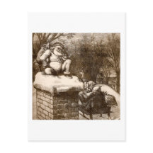 ヴィンテージトマス・ナッシュハーパーの週間1865サンタ