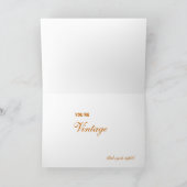 ヴィンテージトユーモアのあるラック友情カード カード (内部)