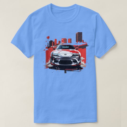 ヴィンテージトヨタスーラMK4 Tシャツ (デザイン正面)
