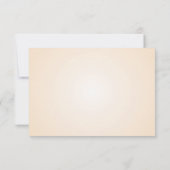 ヴィンテージトライバルアローズウェディングRSVPカード 出欠カード (裏面)