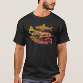ヴィンテージトラウトプリント Tシャツ