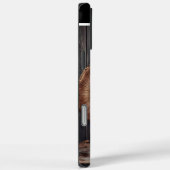 ヴィンテージトラクタと木製スラブ Case-Mate iPhoneケース (裏面 / 右)