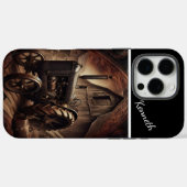 ヴィンテージトラクターアンダーバ素朴ーン Case-Mate iPhoneケース (裏面 (横))