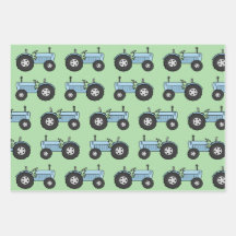 ヴィンテージトラクターブルー