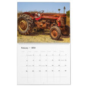 ヴィンテージトラクター2021 カレンダー (2月 2026)