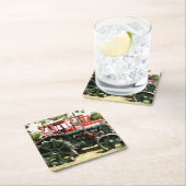 ヴィンテージトラクター スクエアペーパーコースター (インサイチュ)