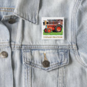 ヴィンテージトラクター 缶バッジ (インサイチュ)