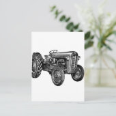 ヴィンテージトラクタ ポストカード (スタンド正面)