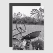 ヴィンテージトラク素朴ターブラックとホワイト (正面/裏面)