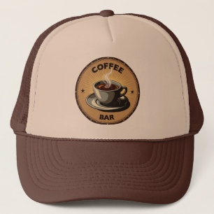 ヴィンテージトラッカーズハット フレッシュブリューコーヒー キャップ