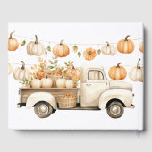 ヴィンテージトラックとパンプキンス結婚ズ ゲストブック (裏面)