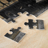 ヴィンテージトラックアンティークトラックオールドトラック ジグソーパズル (側面)