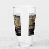 ヴィンテージトラックアンティークトラックオールドトラック タンブラーグラス (左)