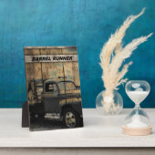 ヴィンテージトラックアンティークトラックオールドトラック フォトプラーク (側面)