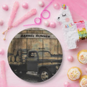 ヴィンテージトラックアンティークトラックオールドトラック ペーパープレート (パーティー)