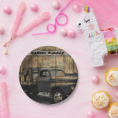 ヴィンテージトラックアンティークトラックオールドトラック ペーパープレート (パーティー)