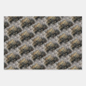 ヴィンテージトラックアンティークトラックオールドトラック ラッピングペーパーシート (正面2)