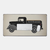 ヴィンテージトラックキッズデコールデスクマット&パッド デスクマット (キーボード&マウス)