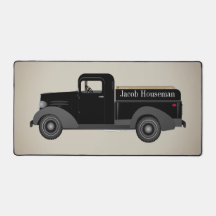 ヴィンテージトラックキッズデコールデスクマット&パッド