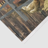 ヴィンテージトラックサンタ雪だるまトイズクリスマスツリー 薄葉紙 (詳細)