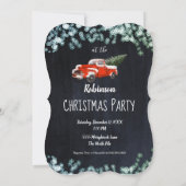 ヴィンテージトラックジンルミングルクリスマスパーティー 招待状 (裏面)