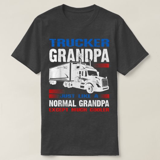 ヴィンテージトラックドライバー整備士トラック輸送Tee Tシャツ (デザイン正面)