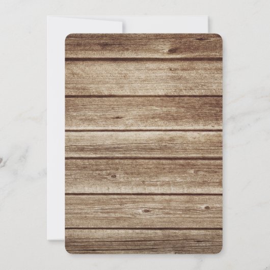 ヴィンテージトラックボーイベビーシャワー招待状 招待状 (裏面)