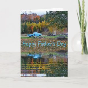 ヴィンテージトラック父の日札 カード