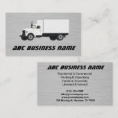 ヴィンテージトラック移動会社 名刺 (正面/裏面)