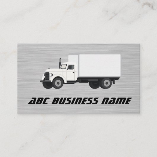 ヴィンテージトラック移動会社 名刺 (正面)
