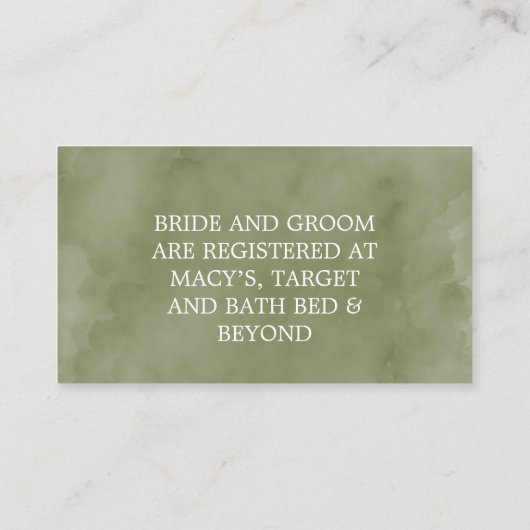 ヴィンテージトラック車ひまわり結婚の名刺 名刺 (裏面)