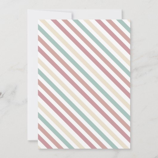 ヴィンテージトラック アイスクリーム テーマの招待状 招待状 (裏面)