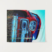 ヴィンテージトラック タペストリー (正面(横))