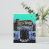 ヴィンテージトラック ポストカード (スタンド正面)