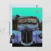 ヴィンテージトラック ポストカード (正面/裏面)