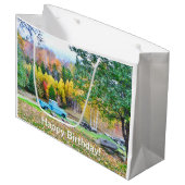 ヴィンテージトラック ラージペーパーバッグ (正面アングル)