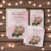 ヴィンテージトラック(花結婚) プレイスカード