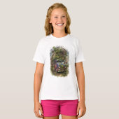 ヴィンテージトラック（花） Tシャツ (正面フル)