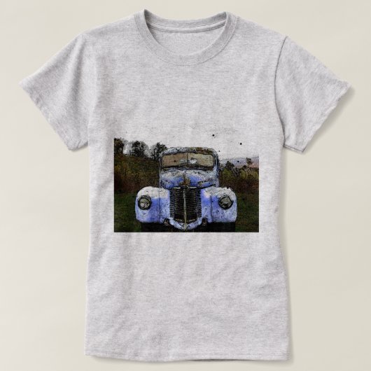 ヴィンテージトラック Tシャツ (デザイン正面)