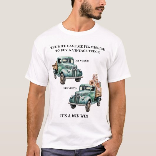 ヴィンテージトラック Tシャツ (正面)