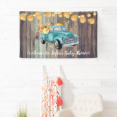 ヴィンテージトラッ素朴クバーンウッドオータムウェルカム 横断幕 (インサイチュ)