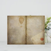 ヴィンテージトラベラージャーナルスクラップブック紙 (スタンド正面)